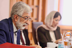 گزارش تصویری از دیدار رئیس بنیاد سعدی با ژانا آندریاسیان، وزیر آموزش، علوم، فرهنگ و ورزش ارمنستان