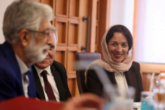 گزارش تصویری از دیدار رئیس بنیاد سعدی با ژانا آندریاسیان، وزیر آموزش، علوم، فرهنگ و ورزش ارمنستان