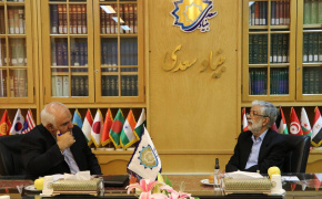سفیر جدید ایران در هند با رئیس بنیاد سعدی دیدار کرد