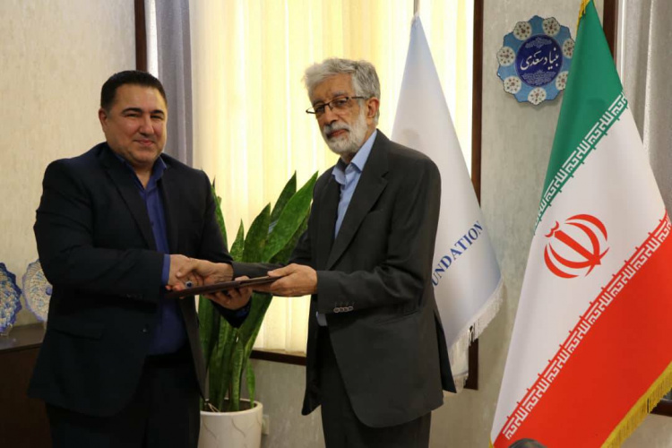 وابسته فرهنگی جدید ایران در ترکیه با رئیس بنیاد سعدی دیدار کرد