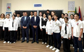 Inauguration of Persian Language Class at Yerevan Public School No. 34