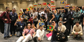 فارسی‌آموزان خارجی به برج آزادی و کتابخانه ملی رفتند