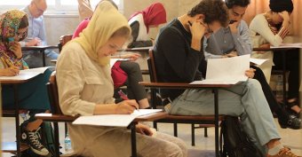 آزمون پایان ‌دوره دانش افزایی زبان و ادبیات فارسی برگزار شد