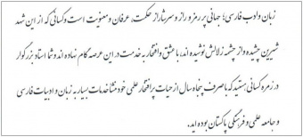 زبان فارسی، سرشار از حکمت، عرفان و معنویت است
