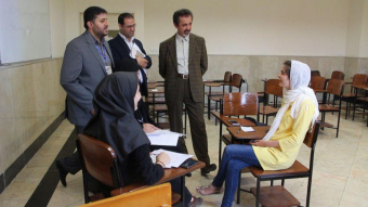 برگزاری آزمون تعیین سطح فارسی آموزان بنیادسعدی