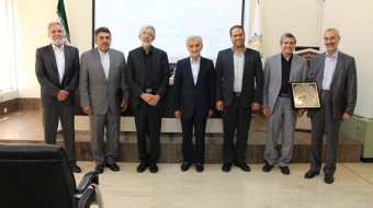 مراسم تکریم از فعالیتهای معاون سابق و معارفه معاون جدید بین الملل بنیاد سعدی