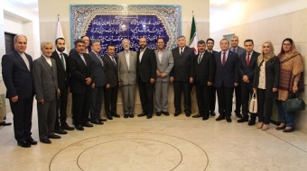برگزاری نشستی صمیمانه با حضور سفرای فارسی زبان و فارسی گوی مقیم تهران به میزبانی بنیادسعدی+گزارش تصویری