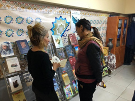 برپایی نمایشگاه کتاب  به مناسبت هفته کتاب و کتابخوانی در استانبول