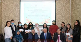 اعطای راتبه تحصیلی بنیاد سعدی به دانشجویان دانشگاه‌های قرقیزستان