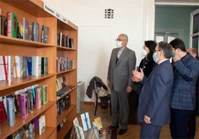 بازگشایی مرکز ایرانشناسی فردوسی در کتابخانه ملی قرقیزستان