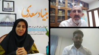 تجلی آثار خوشنویسی فارسی روی دیواره تاج محل هندوستان