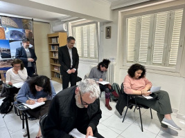 زبان‌‎آموزان شهرهای مختلف یونان در آزمون پایان دوره زبان فارسی شرکت کردند