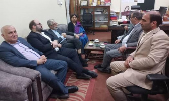 حدادعادل از کتابخانه علیگر هند بازدید کرد